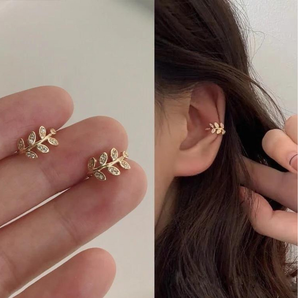 Leaf Whisper Ear Cuff