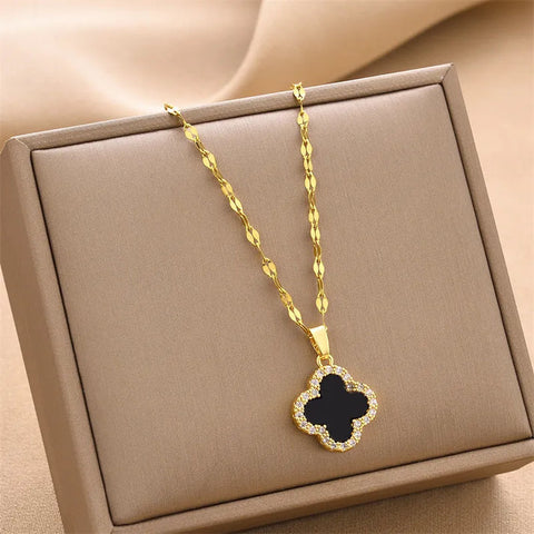 Stainless Steel Clover Pendant